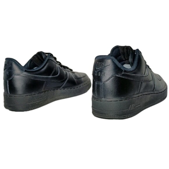 Nike Air Force 1 ’07 Triple Black Sneakers CW2288-001 Men\'s Sz 7.5 Women\'s Sz 9 main image 13